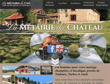 Tablet Screenshot of domaine-mariage-toulouse.com